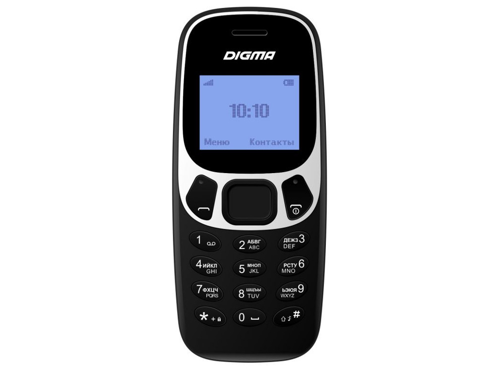 

Мобильный телефон Digma Linx A105N 2G 32Mb черный моноблок 1.44" 68x96 GSM900/1800