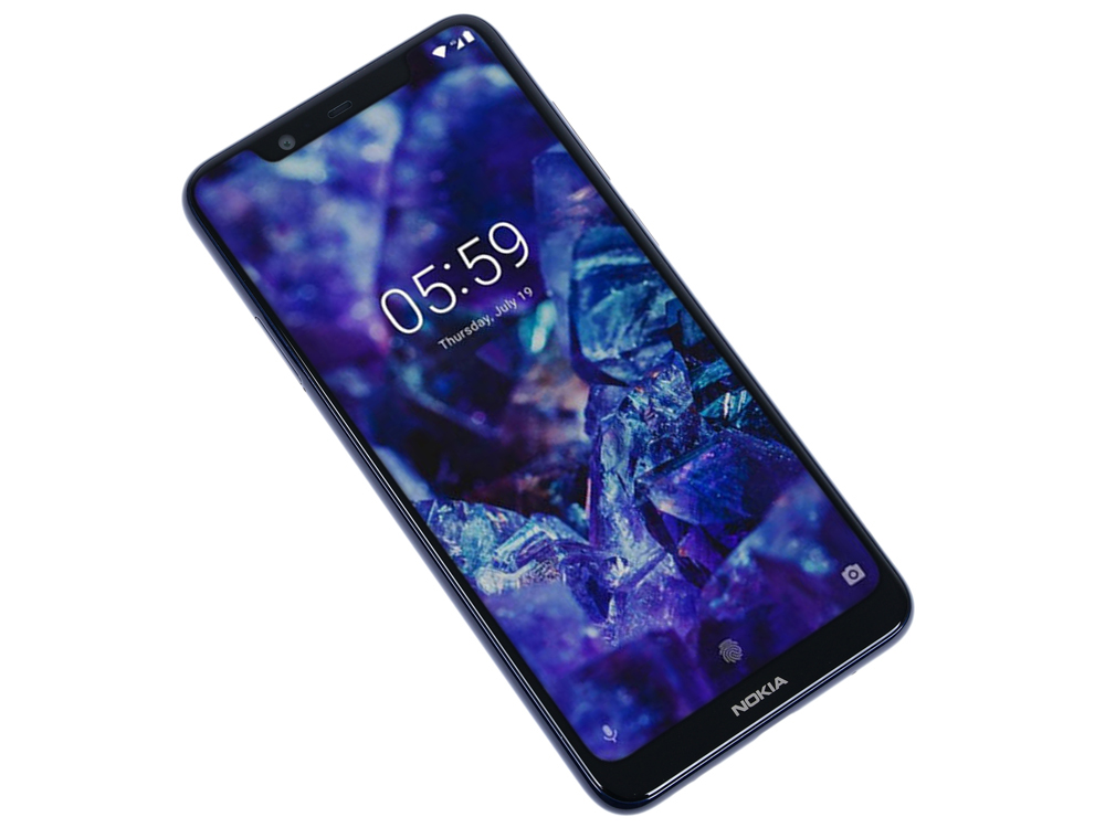 

Смартфон Nokia 5.1 Plus DS (TA-1105) Blue MediaTek MT6771/5.8" (1520x720)/3G/4G/3Gb/32Gb/13Mp+5Mp/8Mp/Android 8.0