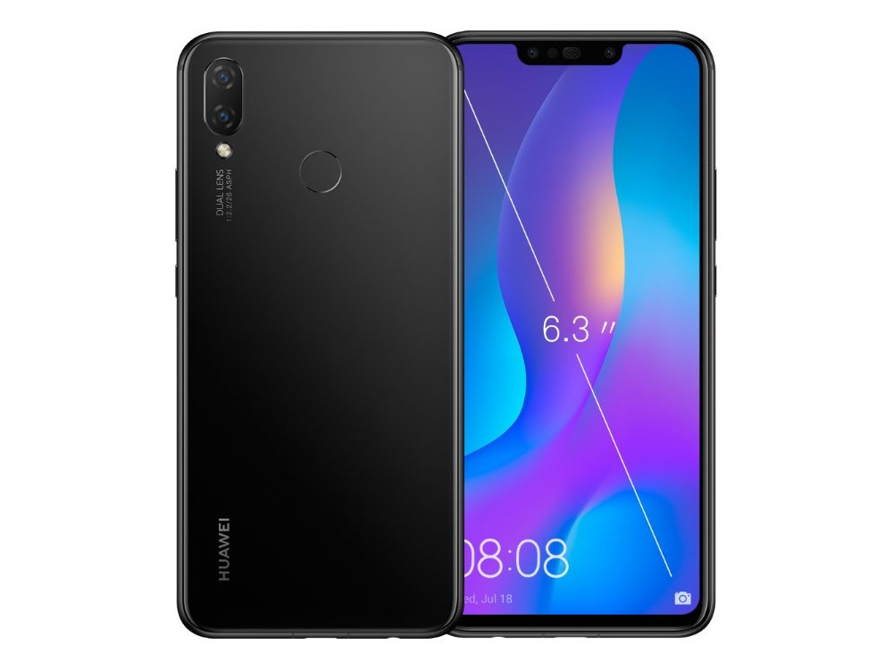 

Смартфон Huawei Nova 3i (Black) HiSilicon Kirin 710 (2.2) / 4GB / 64GB / 6.3" 2340x1080 IPS / 2Sim / 3G / 4G LTE / 16Mp + 2Mp, 24Mp / Android 8.1