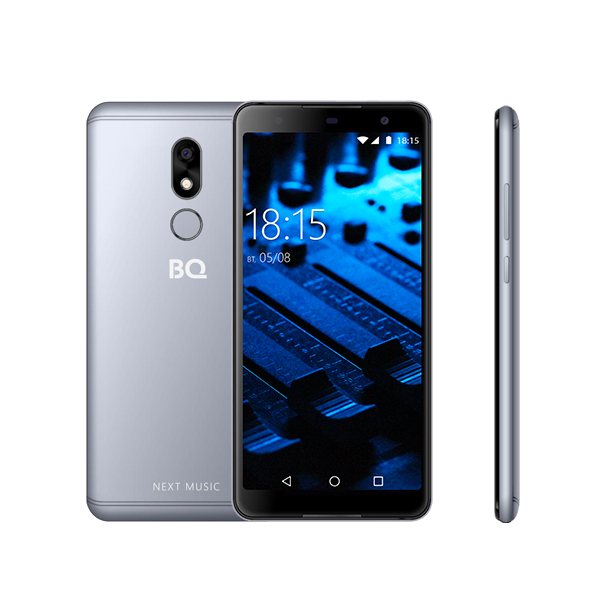 

Смартфон BQ-5707G Next Music Серый MediaTek MT6580 (1.3)/16 Gb/2 Gb/5.7" (1440x720)/DualSim/3G/BT/Android 8.1