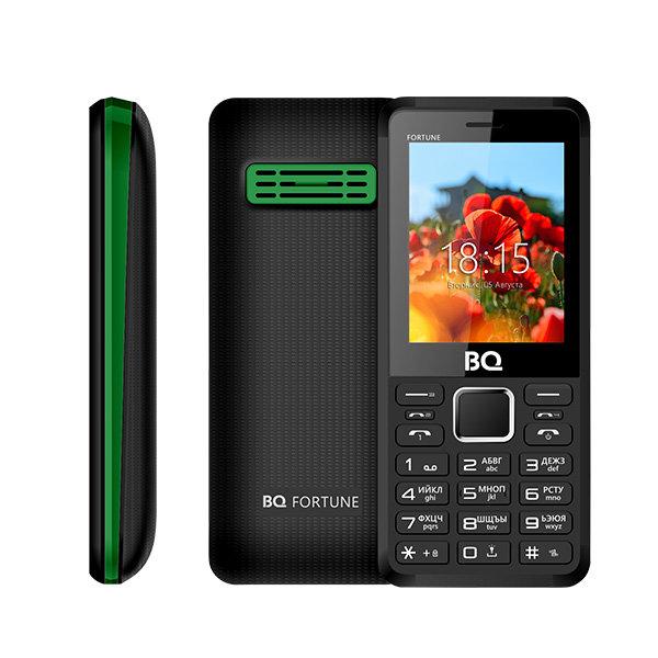 

BQ-2436 Fortune P Black+Green