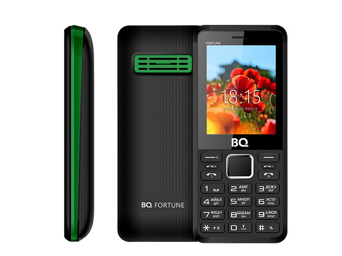 

BQ 2436 Fortune P Black+Green