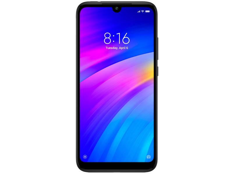 

Смартфон Xiaomi Redmi 7 (Black) Qualcomm Snapdragon 632 (1.8)/3 Gb/64 Gb/6.26" (1520 x 720)/DualSim/LTE/BT 4.2/Android 9.0