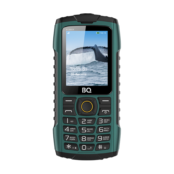 

Мобильный телефон BQ-2439 Bobber Green 32MB / 32MB / 2.4" 240x320 / 2Sim / 2G / BT / 0.08Mp