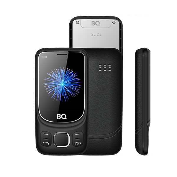

Мобильный телефон BQ-2435 Slide Black 32MB / 32MB / 2.4" 240x320 / 2Sim / 2G / BT / 0.3Mp