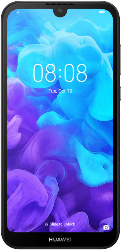 Смартфон Huawei Y5 2019 черный 3G 4G 5.71" And9 802.11abgn GPS
