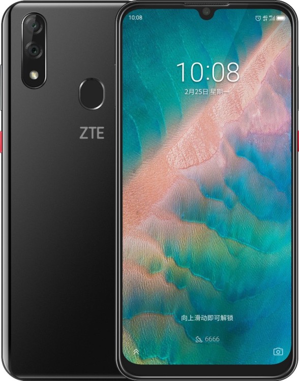 

Смартфон ZTE Blade V10 (4+64) BLACK GRAPHITE Black MediaTek Helio P60 (2.1)/4 Gb/64 Gb/6.3" (2280 x 1080)/DualSim/LTE/NFC/BT/Android 9.0