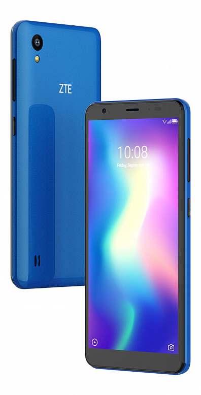 

Смартфон ZTE Blade A5 синий Spreadtrum SC9863(1.6)/2 Gb/16 Gb/5.45" (1440 x 720)/DualSim/LTE/noNFC/BT/Android 9.0