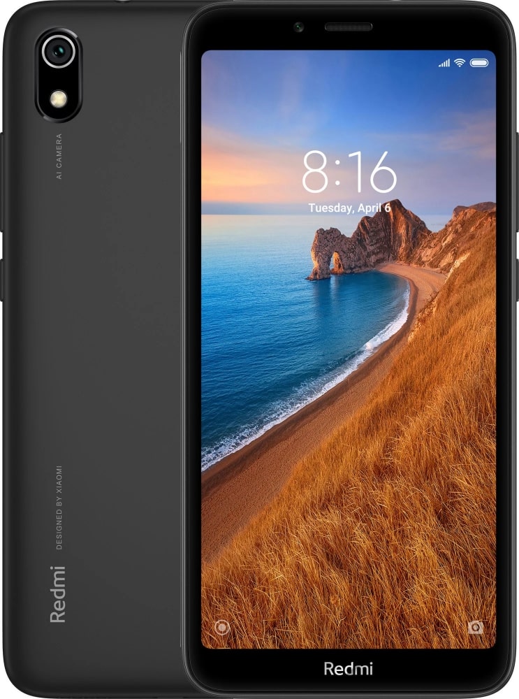 Смартфон Xiaomi Redmi 7A M1903C3EG Matte Black Qualcomm Snapdragon 439 (1.95)/2 Gb/32 Gb/5.45" (1440 x 720)/DualSim/LTE/BT/Android 9.0