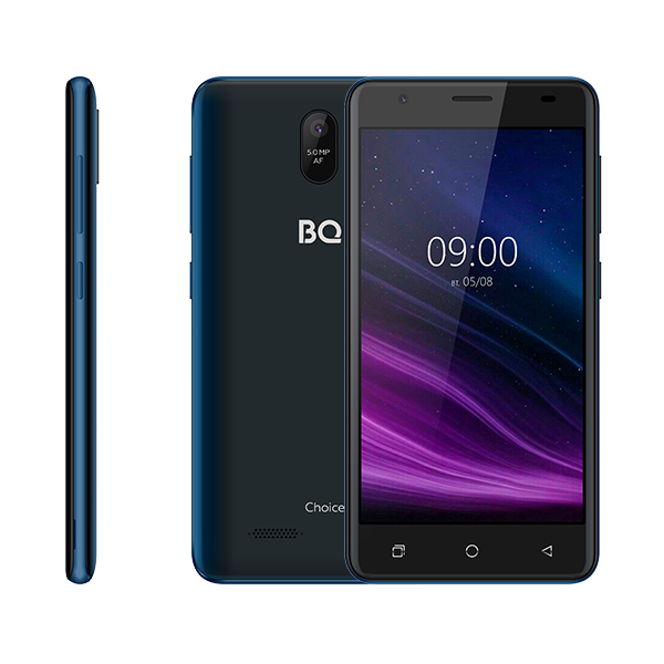 

Смартфон BQ 5016G Choice Black-blue Spreadtrum SC7731E (1.3)/2 Gb/16 Gb/5" (1280 x 720)/DualSim/BT/Android 9.0