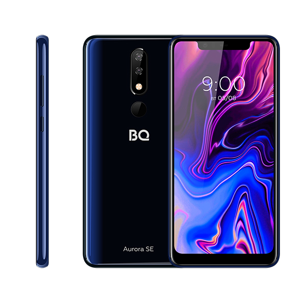 

Смартфон BQ 5732L Aurora SE Black-blue MediaTek Helio P60 (2.0)/3 Gb/32 Gb/5.86" (1520 x 720)/DualSim/LTE/NFC/BT/Android 9.0