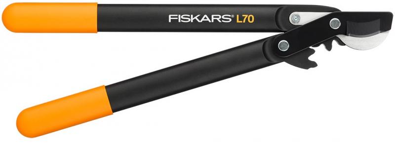 

Сучкорез плоскостной Fiskars PowerGear L70 черный/оранжевый 112190