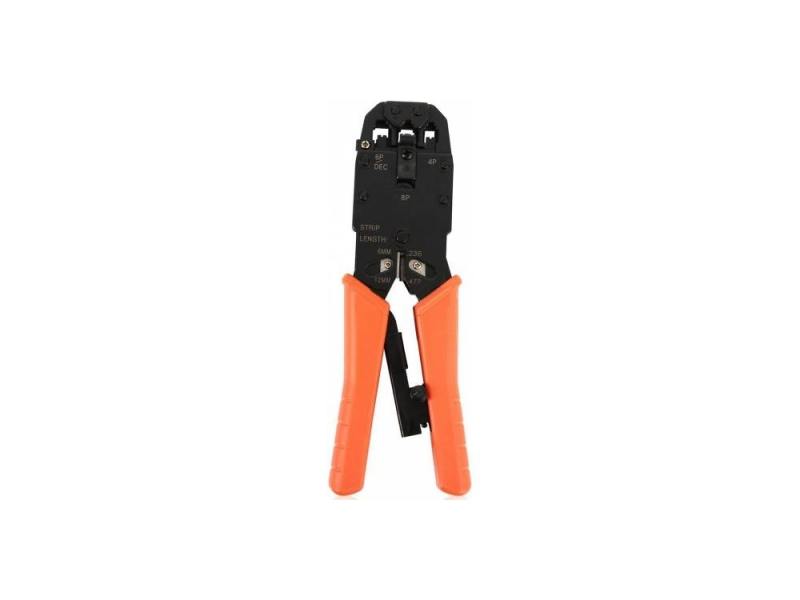 

Клещи обжимные Lanmaster TWT-CRI-468R 4P 6P 8P Ratchet type HT-2008R