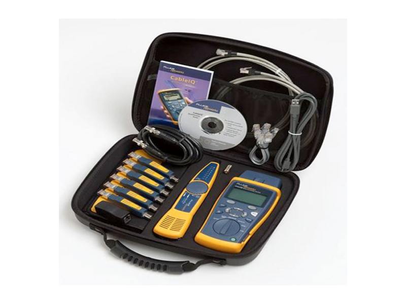 

Тестер кабеля Fluke CIQ-KIT CableIQ Advanced IT Kit CableIQ mainframe 238080