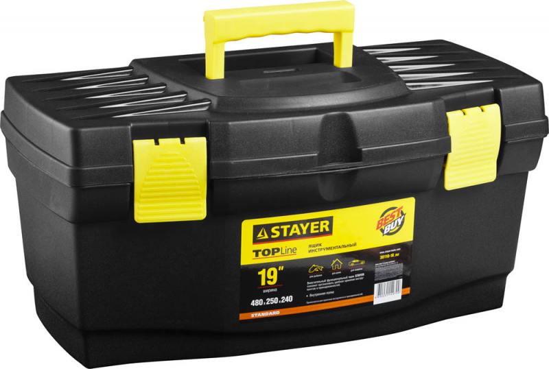 

Ящик для инструмента Stayer Standard 19" пластиковый 38110-18_z02