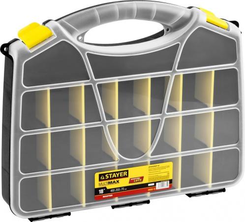 

Органайзер Stayer Master 18" для крепежа и принадлежностей 460х365х70мм 38038-18