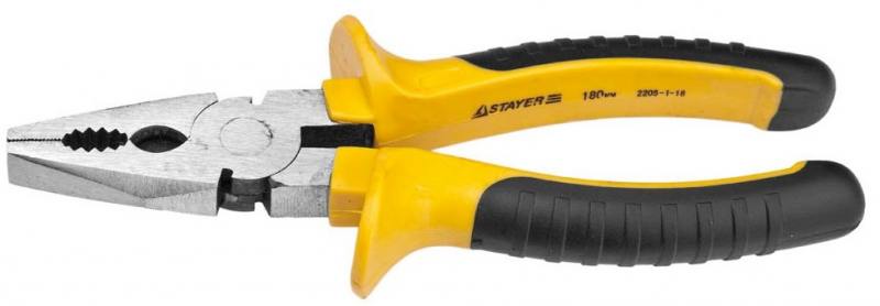 

Плоскогубцы Stayer Standard 180мм 2205-1-18_z01