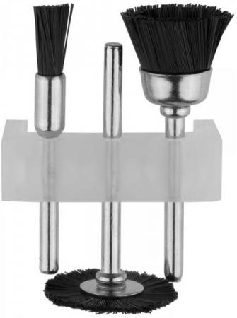 

Кордщетка STAYER 29914-H3 нейлоновая для чистки и полирования 3шт.