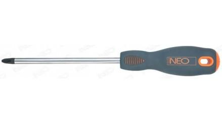 

Отвертка NEO 04-022 крестовая Philips PH1x100мм, CrMo