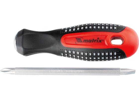 

Отвертка MATRIX 11451 комбинированная fusion sl6.0 / ph2мм crv 3-х компонентная рукоятка anti slip
