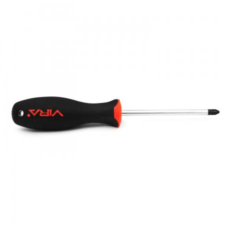 

Отвертка VIRA 391100 ph2x100мм CrV эргономичная двухкомпонентная ручка