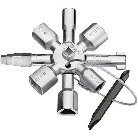 

Ключ шкафной KNIPEX KN-001101 (5 / 12 мм) 92 мм