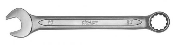 

Ключ комбинированный KRAFT КТ 700519 (27 мм) хром-ванадиевая сталь (Cr-V)