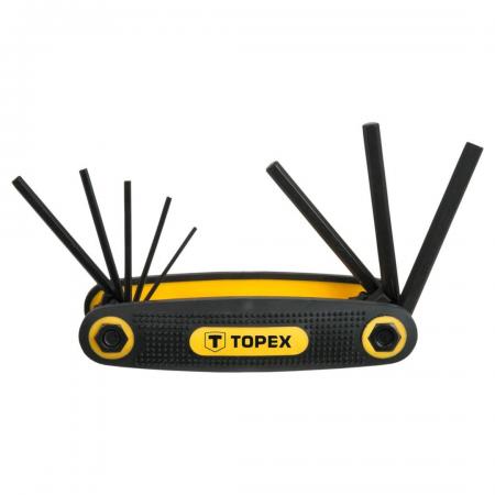 

Набор ключей TOPEX 35D958 ключи шестигранные 1.5-6мм набор 8шт.