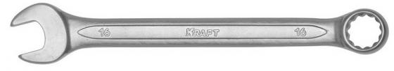 

Ключ комбинированный KRAFT КТ 700510 (16 мм) хром-ванадиевая сталь (Cr-V)