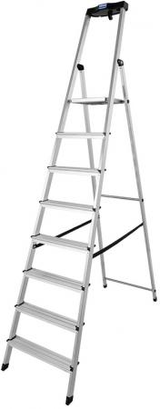 

Стремянка KRAUSE SAFETY KS-126368 8 ступеней раб. высота 3.71 м