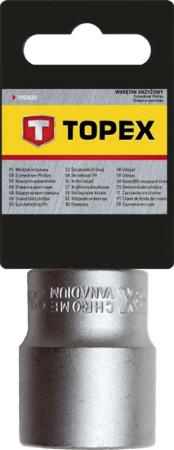 

Головка TOPEX 38D722 6-гранная 1/2 22мм
