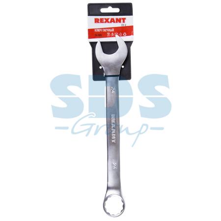 

Ключ комбинированный 24 мм Rexant