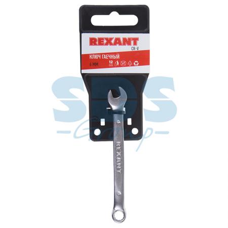 

Ключ комбинированный 6 мм Rexant