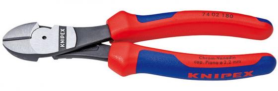 

Бокорезы силовые KNIPEX 7402180 180мм диагональные, особой мощности,с двухцв многокомп чехлами
