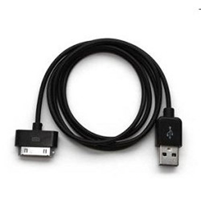 Кабель USB Gembird AM/Apple, для iPhone/iPod/iPad, 1м, черный, CC-USB-AP1MB