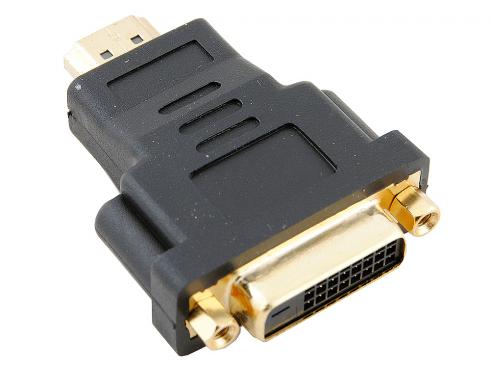 Адаптер (переходник) HDMI - DVI-D 19M/25F VCOM [VAD7819] позолоченные контакты