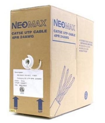 

Кабель Neomax NM10000 UTP, 2 пары, Категория 5, 500 м.