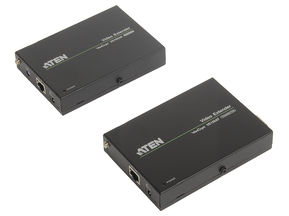 

Удлинитель SVGA ATEN (VE150A-AT-G) 150 метр., 1xUTP Cat5e, HD-DB15, MF, со шнуром VGA, Б.П. 220 5.3V, (регул.усил.видеосигнала)