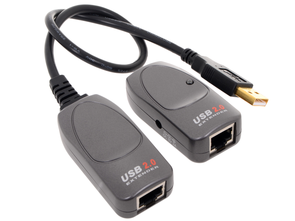 

Адаптер USB 2.0 AM/AF Aten UCE260-AT-G 60 метр., 1xUTP Cat5e, USB A-тип, Male/Female, без шнуров, Б.П. 220) 5V