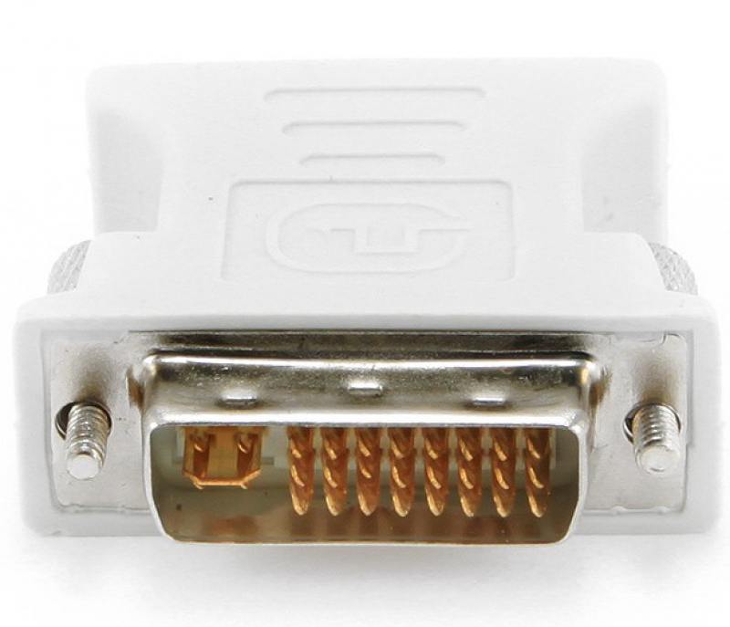 Переходник DVI-I-VGA Cablexpert, 29M/15F, пакет