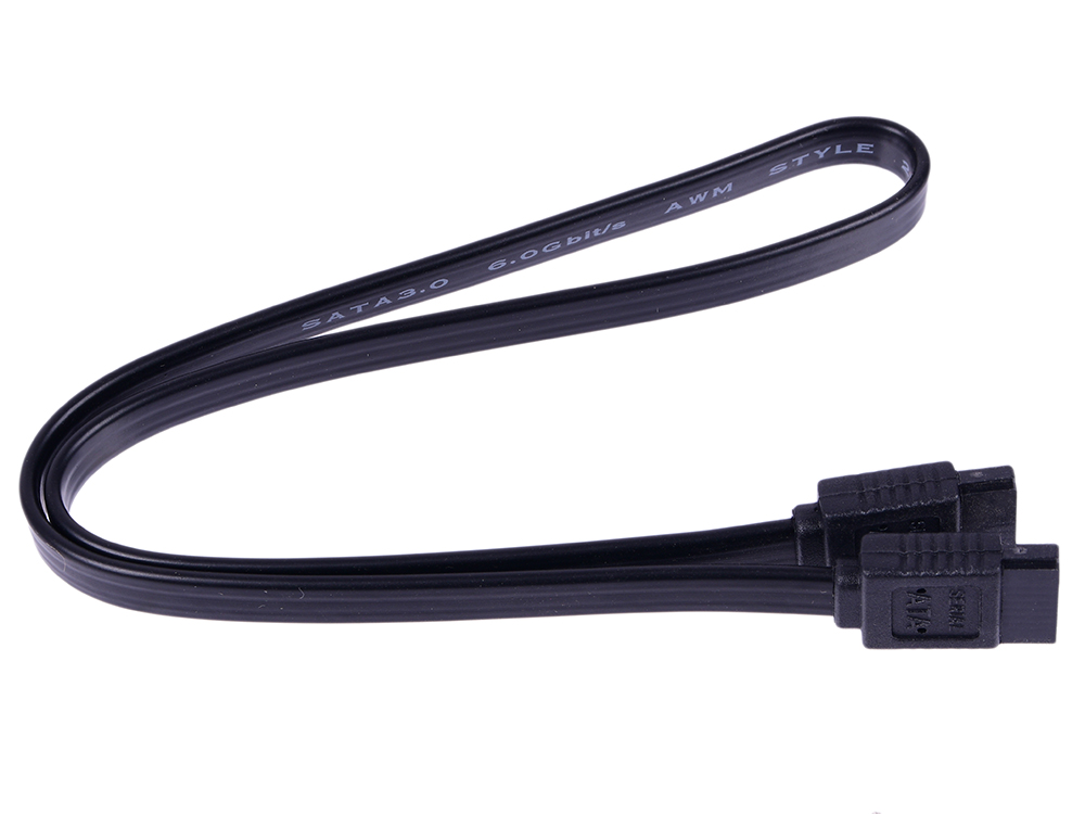 

Кабель 5bites SATA3-7PL45S Serial ATA V3.0 6Гбит/с защелка 0.45м