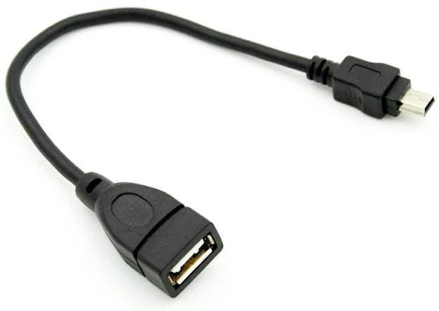

Кабель USB OTG USB(f)-miniUSB 0.2м 5P Behpex 833943