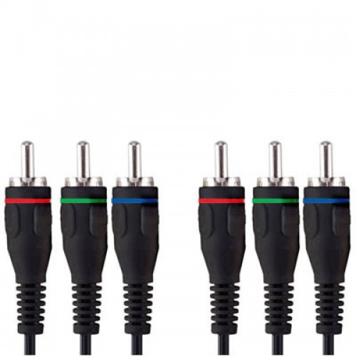 

Кабель соединительный 2.0м Bandridge 3xRCA(M)-3xRCA(M) VVL3302