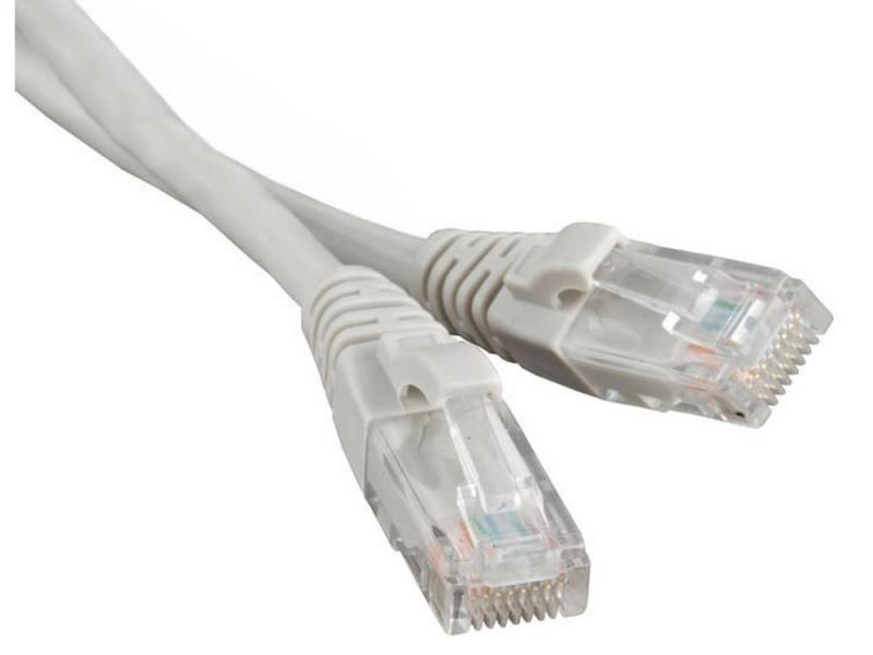 

Патч-корд UTP 5E категории 3.0м Hyperline PC-LPM-UTP-RJ45-RJ45-C5e-3M-LSZH-GY серый