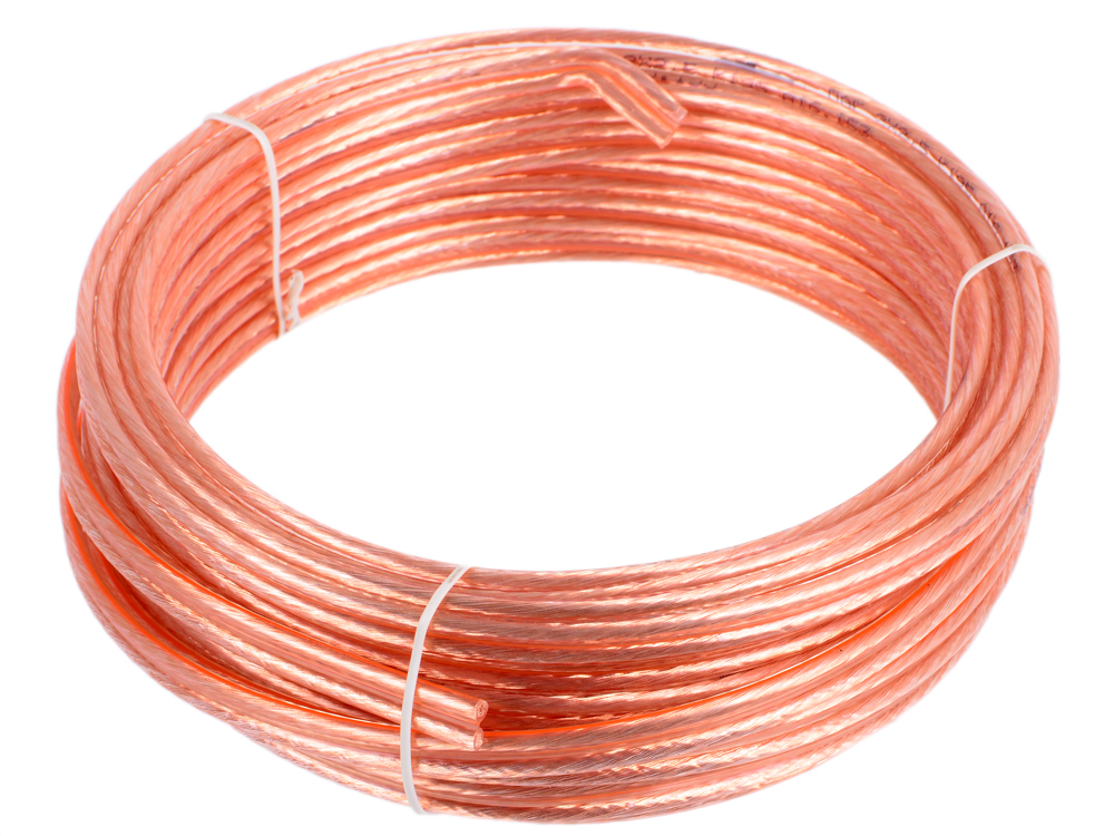 

Акустический кабель Cablexpert CC-TC2x2,5-10M, прозрачный, 10 м, бухта
