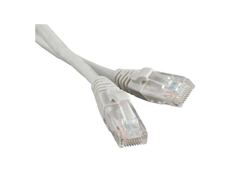 

Патч-корд UTP 5E категории 2м Hyperline PC-LPM-UTP-RJ45-RJ45-C5e-2M-LSZH-GY серый