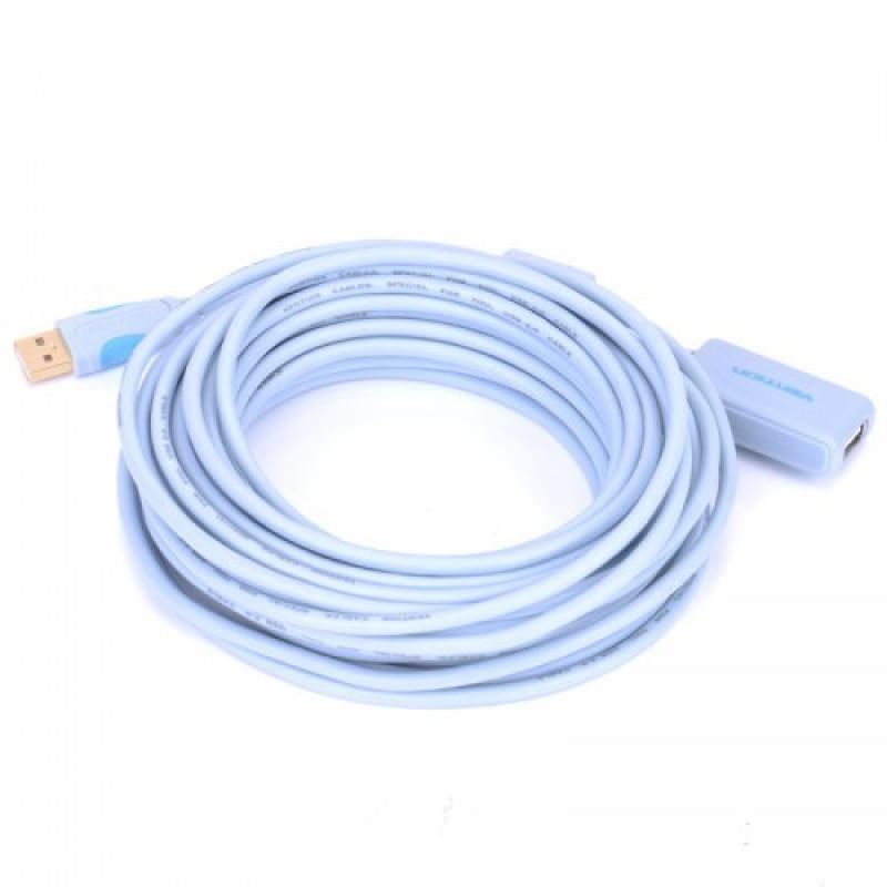 

Кабель удлинительный USB 2.0 AM-AF 5.0м Vention VAS-C01-S500 с усилителем