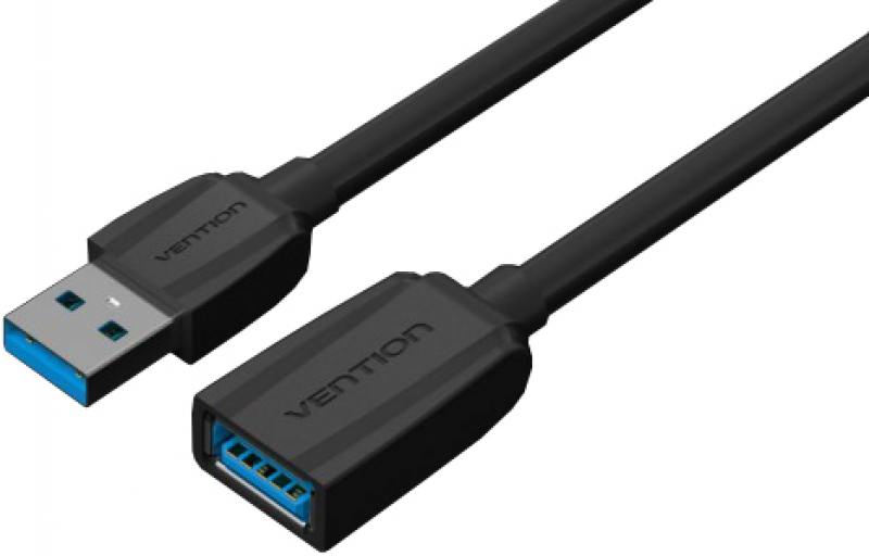 

Кабель удлинительный USB 3.0 AM-AF 0.5м Vention VAS-A45-B050 черный