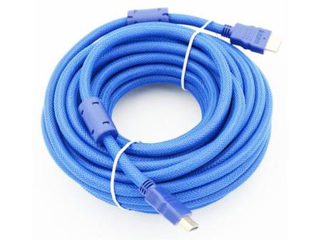 

Кабель HDMI 10.0м Gembird Ver.1.4 Blue jack ферритовые кольца позолоченные контакты
