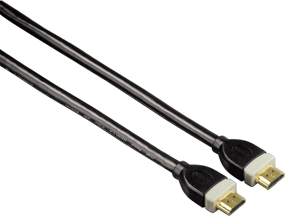 

Кабель HDMI 10.0м Hama позолоченные контакты черный H-39668